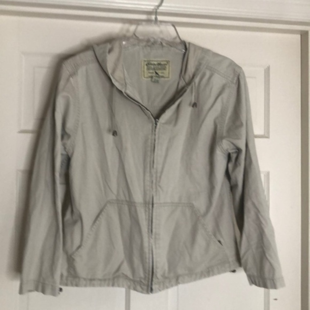 Eddie Bauer jacket size Med tan jacket